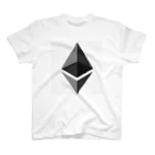 暗号資産と食べ物の仮想通貨　Ethereum（イーサリアム） スタンダードTシャツ