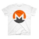 暗号資産と食べ物の仮想通貨　Monero Regular Fit T-Shirt