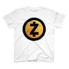 暗号資産と食べ物の仮想通貨　Zcash Regular Fit T-Shirt