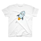 暗号資産と食べ物の仮想通貨　XLM スタンダードTシャツ