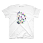 小川賀子のお花にかこまれて Regular Fit T-Shirt