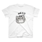 Feather stick-フェザースティック-のねこ（NECO)　 スタンダードTシャツ