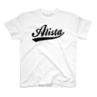 AliviostaのAlista アメカジ ベースボールロゴスポーツ チーム ダンス スタンダードTシャツ