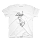 ●mugi to hana●のJackalope× Regular Fit T-Shirt