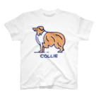 ぽっぷんすたんぷ -POP’N STAMP-のコリー・COLLIE Regular Fit T-Shirt