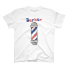 ぽっぷんすたんぷ -POP’N STAMP-のBarber スタンダードTシャツ