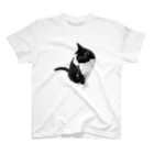 マツバラの横向きねこ Regular Fit T-Shirt