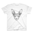 The starving monkeyのスフィンクス(猫) Regular Fit T-Shirt