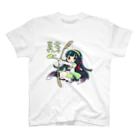 サンキュロットの東北ずん子(ずんだアロー：ホワイト) スタンダードTシャツ