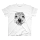 OBABAWORKSのMALE DOG スタンダードTシャツ