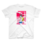 hara pekoの夕焼と女の子 Regular Fit T-Shirt