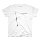 ROTUSのZipped! ホワイト Regular Fit T-Shirt