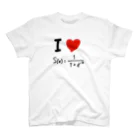 I LOVE 変なTシャツのI LOVE シグモイド関数 Regular Fit T-Shirt