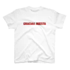 Message Item Shop CITTA〜チッタ〜のGRACIAS INIESTA スタンダードTシャツ