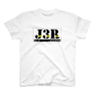 Threefall Japan Aviationの【Threefall Japan Aviation 】J3Rロゴ（TFJAバージョン:3ch手書き） Regular Fit T-Shirt