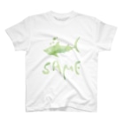 さかたようこ / サメ画家の#みんなSAME 水彩サメ Regular Fit T-Shirt