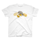 nins・にんずの4匹のモルモット(ブラウン) 티셔츠