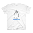 白熊たん。の白熊たん。クマロゴ スタンダードTシャツ