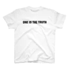 Message Item Shop CITTA〜チッタ〜のONE IS THE TRUTH Regular Fit T-Shirt