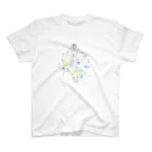 HTBNのショートボブの女性 Regular Fit T-Shirt