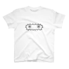 もこもこイエティのモノクロドアップもこもこイエティ Regular Fit T-Shirt