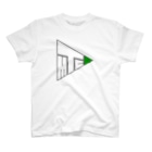 多摩川コインロッカー▷グッズ広場のTMC緑の方 Regular Fit T-Shirt