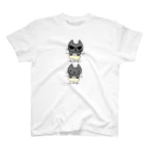 こねこねこねこのこねこねこねこ(灰) スタンダードTシャツ