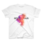 semioticaのanonymous #005 (red smoke) スタンダードTシャツ