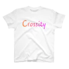 岡澤隆佑/Ryusuke OkazawaのCrossity_white スタンダードTシャツ