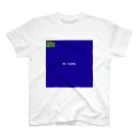 warehouseのSQUARE (blue) スタンダードTシャツ