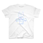 (本家)マヌケ顔のうさばぶ スタンダードTシャツ