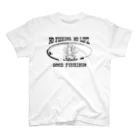猫と釣り人のイイダコ_8K Regular Fit T-Shirt