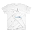 GlitchBuiltのWhite noise (GlitchBuilt Logo) スタンダードTシャツ