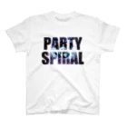 RIDEXのPARTY SPIRAL T-SHIRT スタンダードTシャツ