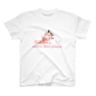 CHOCO’S STUDIOのOn the pig スタンダードTシャツ