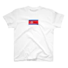 美々野くるみ@金の亡者の北朝鮮　国旗 Regular Fit T-Shirt