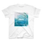 kumoriのsilhouette white tee スタンダードTシャツ