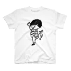 消しゴムはんこbabymiのぷりケツくん スタンダードTシャツ