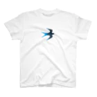 ツバメ堂の青い鳥 スタンダードTシャツ