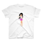 げーむやかんのカラー黒髪女子 Regular Fit T-Shirt