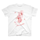 タイランドハイパーリンクス公式ショップのタイの妖怪「ナーンターニー」 レッド線 スタンダードTシャツ