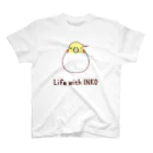 ろる→MEMORYのインコまんじゅう（オカメインコ　ルチノー） Regular Fit T-Shirt