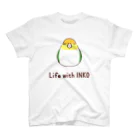 ろる→MEMORYのインコまんじゅう（シロハラインコ） Regular Fit T-Shirt