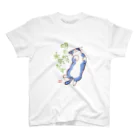 ねこ×はんの明日から本気出す（水/緑） Regular Fit T-Shirt