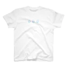 SIRO%(しろぱーせんと)のくるりんぱんだ（Blue） スタンダードTシャツ