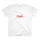 ゆしをのSimple Regular Fit T-Shirt