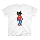 COULEUR PECOE（クルールペコ）のねこびとさん（Oliver） スタンダードTシャツ