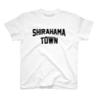 JIMOTOE Wear Local Japanの白浜町 SHIRAHAMA TOWN スタンダードTシャツ