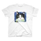 アートの綿毛のgraceful（猫の絵ブログ） Regular Fit T-Shirt