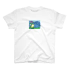 雨蛙碧のけろんと紫陽花 Regular Fit T-Shirt